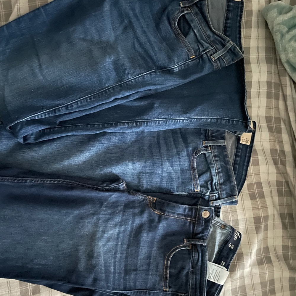 3 pair hollister size 11 jeans
